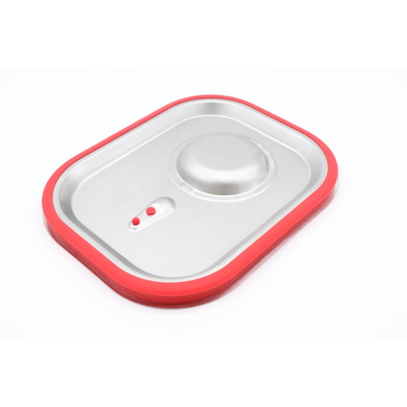 Maxima - Couvercle Gastronorm - 1/2 GN - Acier inoxydable - Joint hermétique