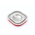 Maxima - Couvercle gastronorme - 1/6 GN - Acier inoxydable - Joint hermétique