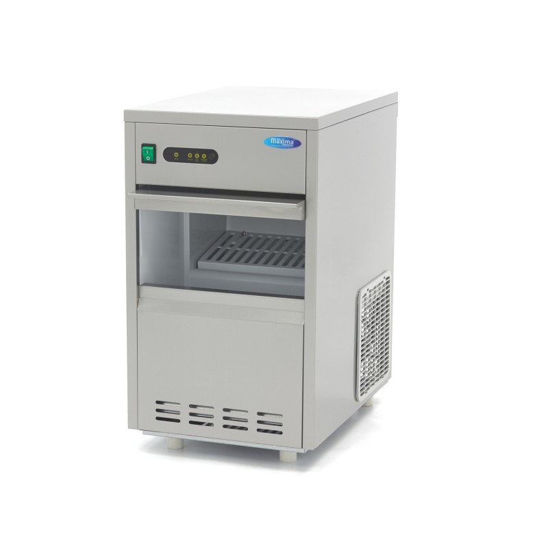 Maxima - Machine à glace - 24 kg/jour - Glaçons en forme de balle - Refroidie à l'eau