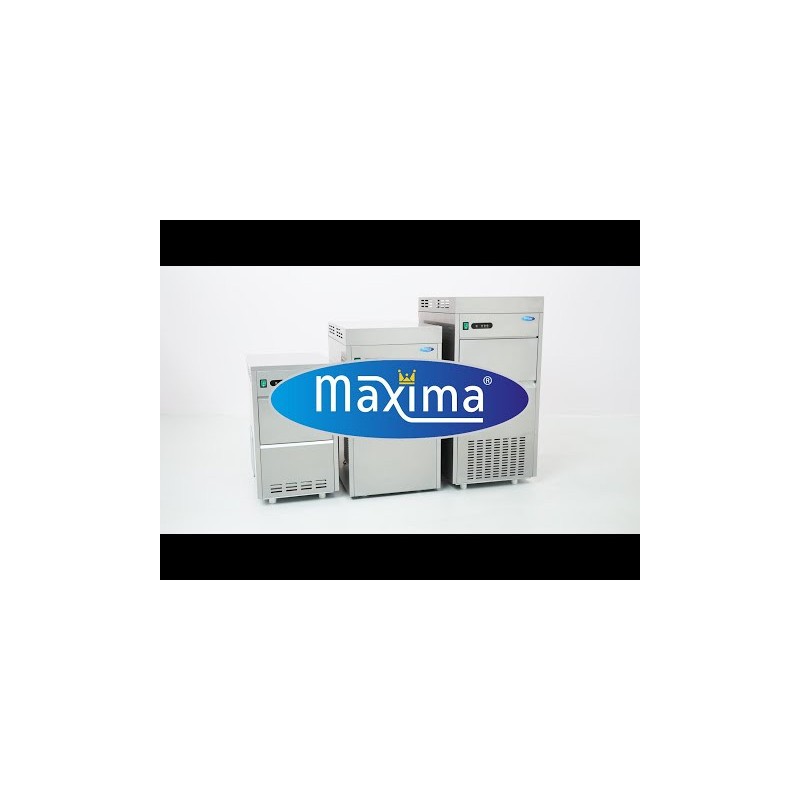 Maxima - Machine à glaçons - 45 kg/jour - Glaçons en forme de balle - Refroidie à l'eau