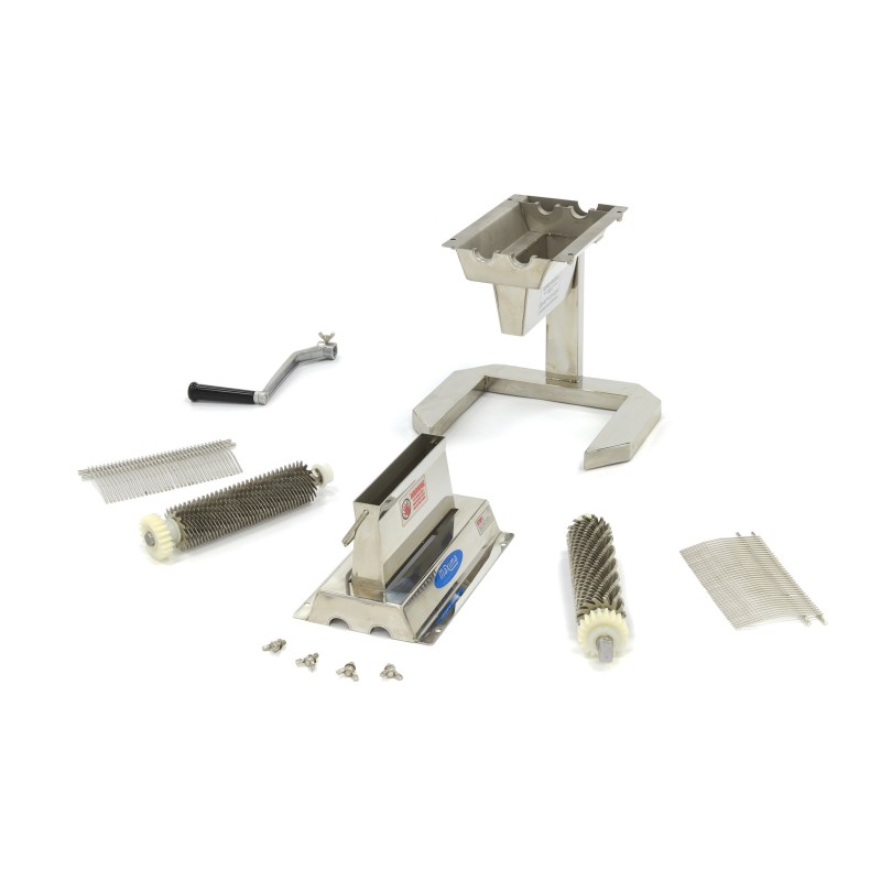 Maxima - Attendrisseur de viande - 2 rouleaux - 37 lames - 17,5 x 2,5 cm entrée