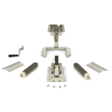 Maxima - Attendrisseur de viande - 2 rouleaux - 37 lames - 17,5 x 2,5 cm entrée