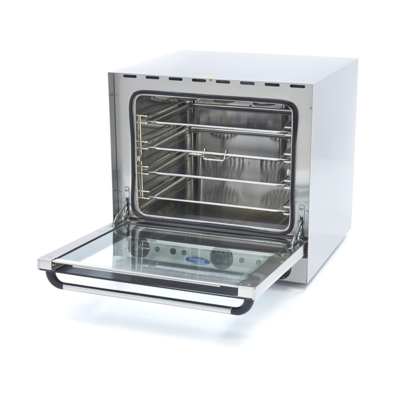 Maxima - Four à convection - Gril - Convient pour 4 plaques - Minuterie intégrée - jusqu'à 300°C