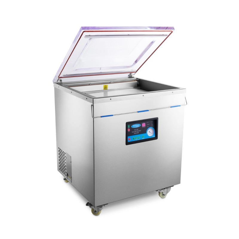Maxima - Machine d'emballage sous vide - Scellage de 70 cm - Chambre de dimensions W72 x P61 x H21,5 cm