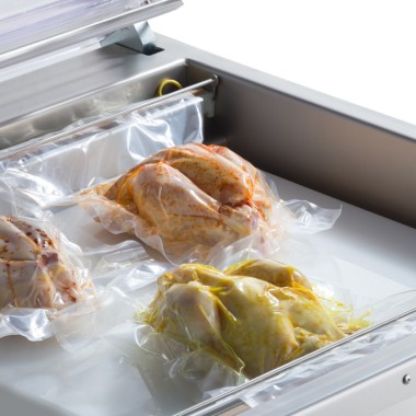 Maxima - Machine d'emballage sous vide - Scellage de 70 cm - Chambre de dimensions W72 x P61 x H21,5 cm