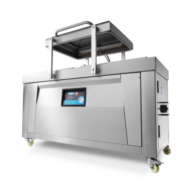 Maxima - Machine d'emballage sous vide - Joint de 60 cm - Double chambre de dimensions W76 x D60 x H16cm