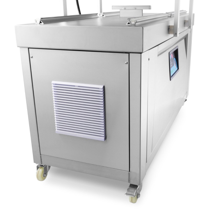 Maxima - Machine d'emballage sous vide - Joint de 60 cm - Double chambre de dimensions W76 x D60 x H16cm