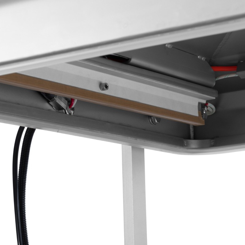 Maxima - Machine d'emballage sous vide - Joint de 60 cm - Double chambre de dimensions W76 x D60 x H16cm