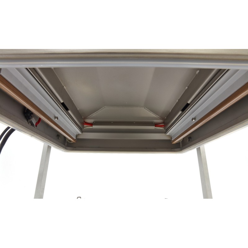 Maxima - Machine d'emballage sous vide - Joint de 60 cm - Double chambre de dimensions W76 x D60 x H16cm