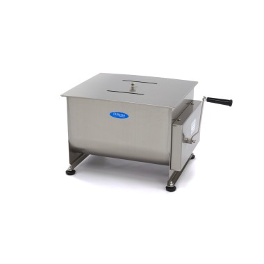 Maxima - Mélangeur à viande - 40L - 35kg de viande - Double essieu - Manuel