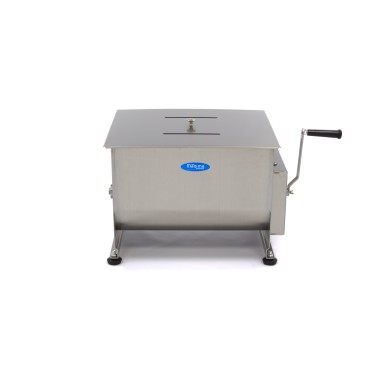Maxima - Mélangeur à viande - 40L - 35kg de viande - Double essieu - Manuel