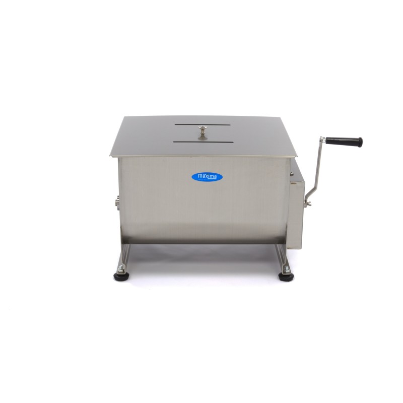 Maxima - Mélangeur à viande - 40L - 35kg de viande - Double essieu - Manuel