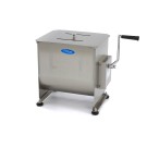 Maxima - Mélangeur de viande - 30L - 25 kg de viande - Simple essieu - Manuel