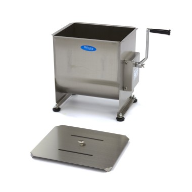 Maxima - Mélangeur de viande - 30L - 25 kg de viande - Simple essieu - Manuel
