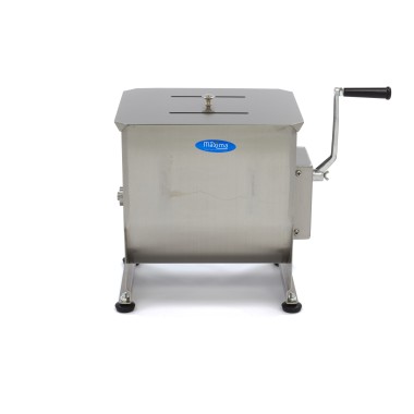 Maxima - Mélangeur de viande - 30L - 25 kg de viande - Simple essieu - Manuel