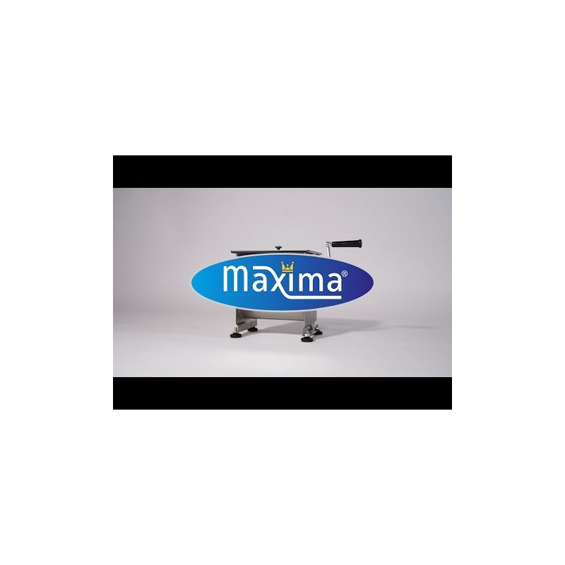 Maxima - Mélangeur de viande - 30L - 25 kg de viande - Simple essieu - Manuel