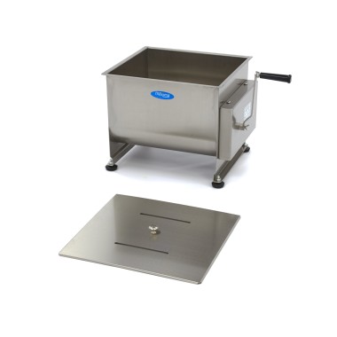 Maxima - Mélangeur de viande - 30L - 25kg de viande - Double axe - Manuel
