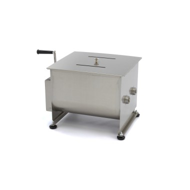 Maxima - Mélangeur de viande - 30L - 25kg de viande - Double axe - Manuel