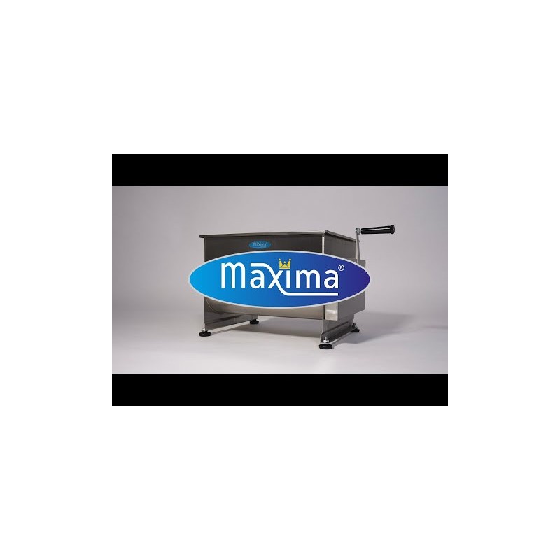 Maxima - Mélangeur de viande - 30L - 25kg de viande - Double axe - Manuel