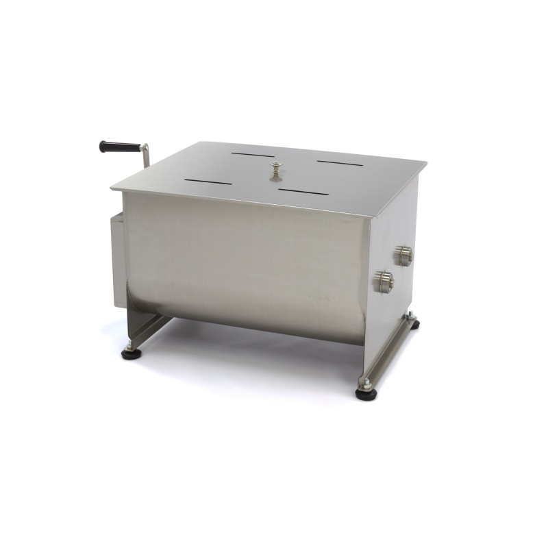Maxima - Mélangeur de viande - 50L - 43kg de viande - Double essieu - Manuel