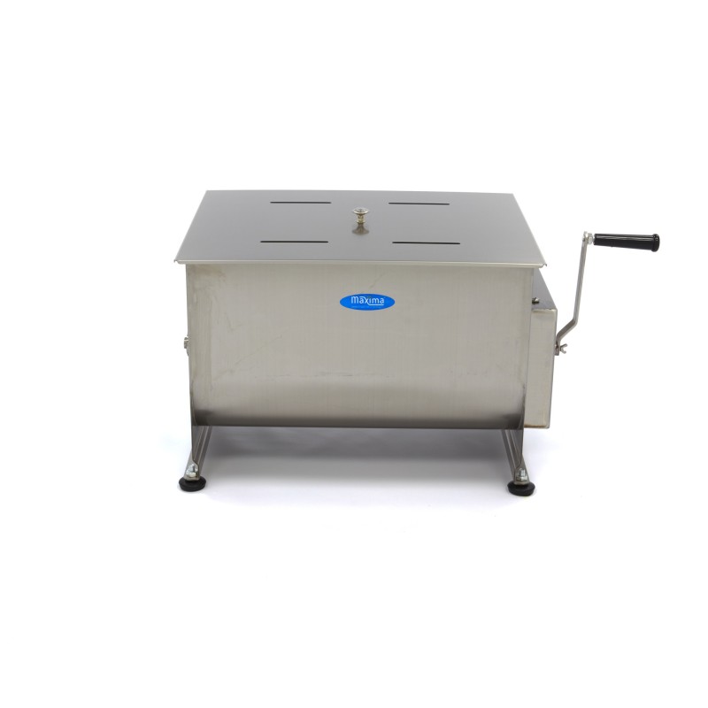 Maxima - Mélangeur de viande - 50L - 43kg de viande - Double essieu - Manuel