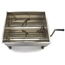 Maxima - Mélangeur à viande - 60L - 55kg de viande - Double essieu - Manuel