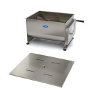 Maxima - Mélangeur à viande - 60L - 55kg de viande - Double essieu - Manuel