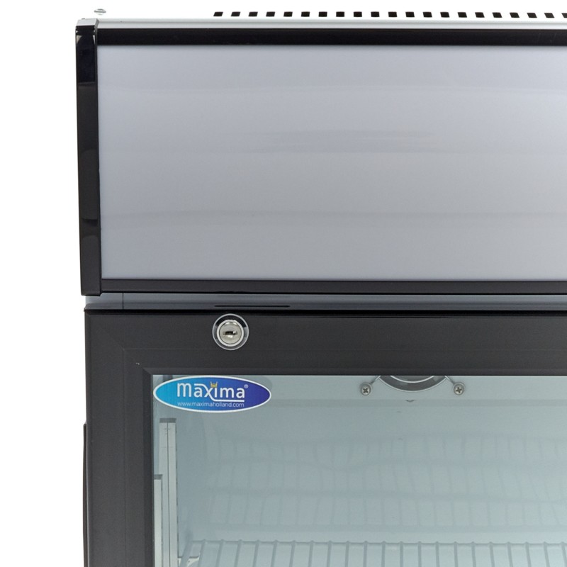 Maxima - Réfrigérateur à boissons - 80L - 2 étagères réglables