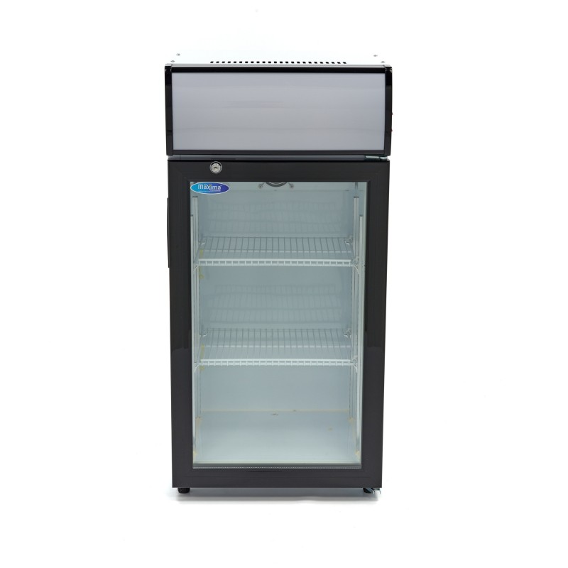 Maxima - Réfrigérateur à boissons - 80L - 2 étagères réglables