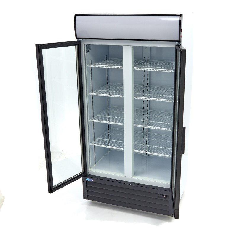 Maxima - Réfrigérateur à boissons - 800L - 8 étagères réglables