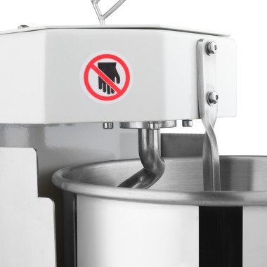 Maxima - Mélangeur de pâte - 8L - 4,5kg de pâte - Blanc