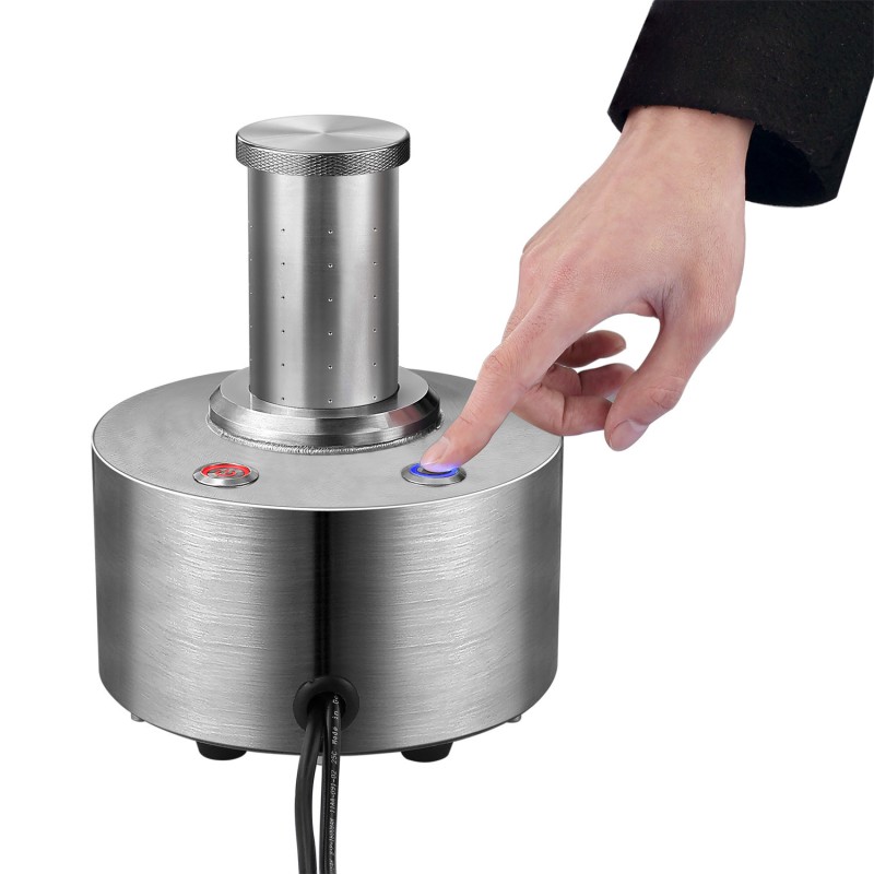 Maxima - Machine à Glace Sèche - Production Rapide - incluant 1,5m de Tuyau de Gaz
