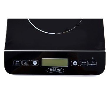 Maxima - Plaque de cuisson - Diamètre 18 cm - Puissance 2000W - Induction