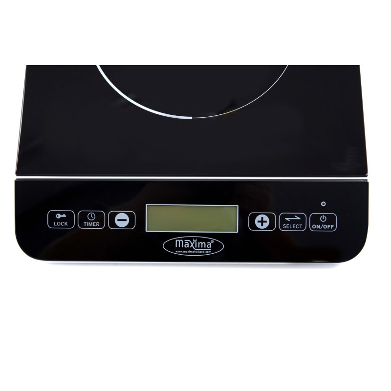 Maxima - Plaque de cuisson - Diamètre 18 cm - Puissance 2000W - Induction