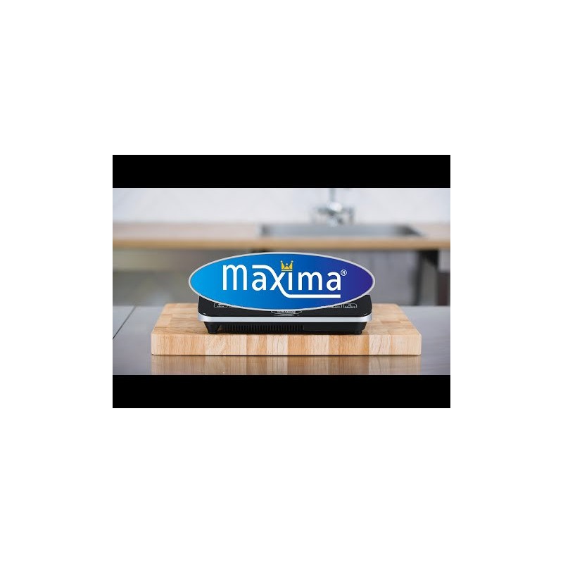 Maxima - Plaque de cuisson - Diamètre 18 cm - Puissance 2000W - Induction