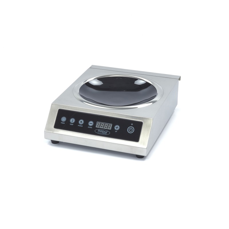 Maxima - Cuisinière à wok - Ø26cm - 3500W - Induction