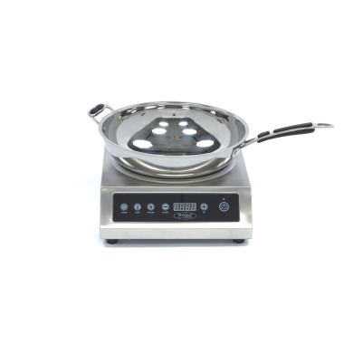 Maxima - Cuisinière à wok - Ø26cm - 3500W - Induction