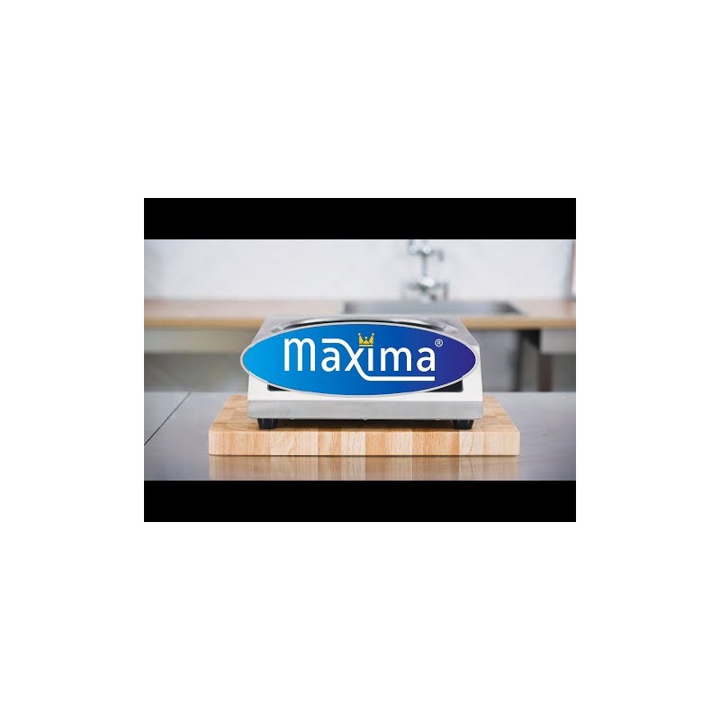 Maxima - Cuisinière à wok - Ø26cm - 3500W - Induction