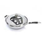 Maxima - Poêle à wok - Ø36cm - En acier inoxydable - Induction