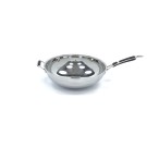 Maxima - Poêle à wok - Ø36cm - En acier inoxydable - Induction
