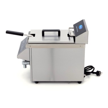 Maxima - Friteuse - 8L - 1 panier - Induction - avec robinet de vidange