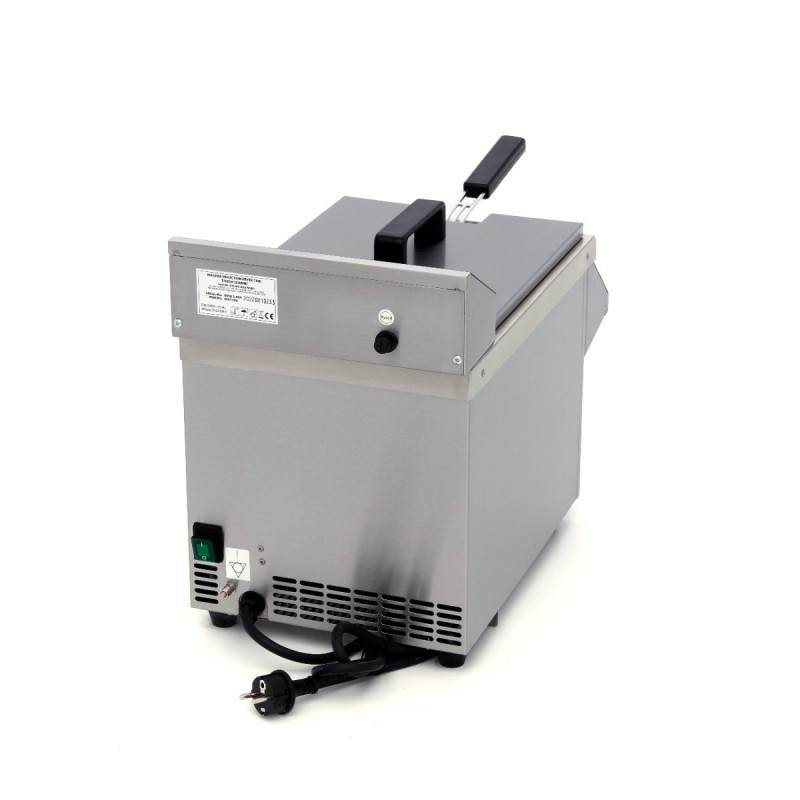 Maxima - Friteuse - 8L - 1 panier - Induction - avec robinet de vidange