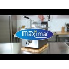Maxima - Friteuse - 8L - 1 panier - Induction - avec robinet de vidange