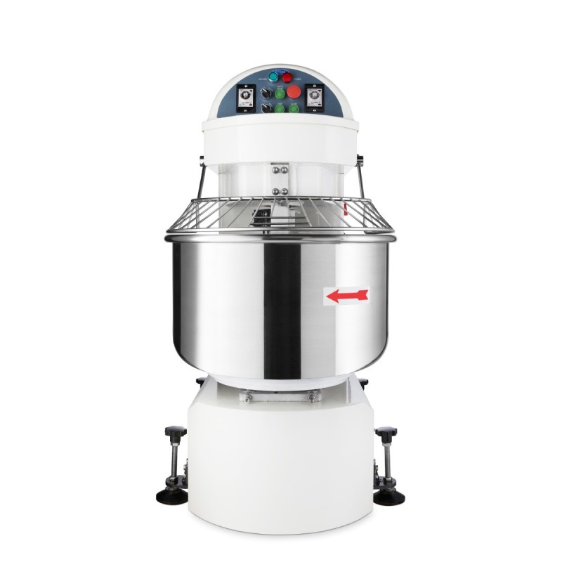 Maxima - Mélangeur à pâte - 130L - 80kg de pâte - 2 vitesses - 400V