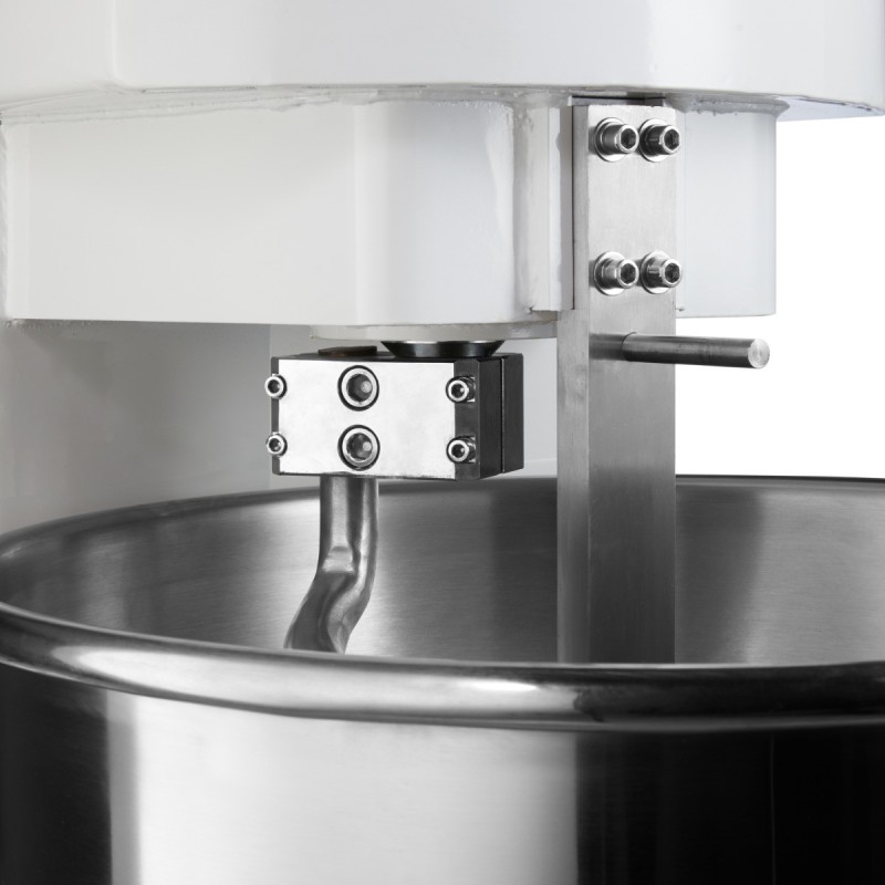 Maxima - Mélangeur à pâte - 130L - 80kg de pâte - 2 vitesses - 400V