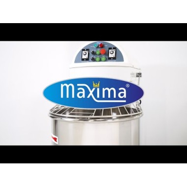 Maxima - Mélangeur à pâte - 130L - 80kg de pâte - 2 vitesses - 400V