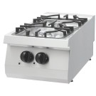 Maxima - Cuisinière robuste - 2 brûleurs - 15 kW - Gaz