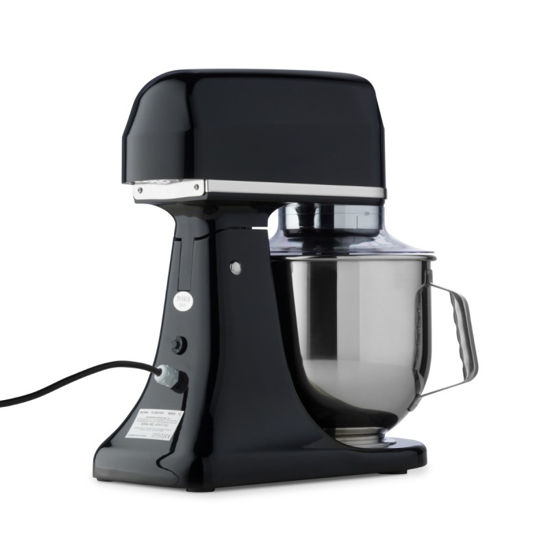 Maxima - Batteur sur socle - 7 L - Jusqu'à 2 kg de pâte - Noir