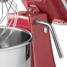 Maxima - Batteur sur socle - 7L - Jusqu'à 2kg de pâte - Rouge Framboise