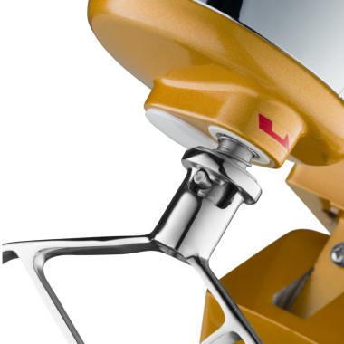 Maxima - Batteur sur socle - 7 L - Jusqu'à 2 kg de pâte - Doré